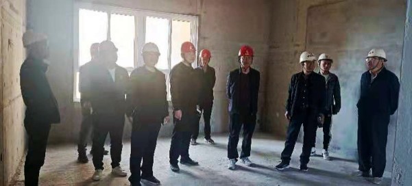 陜煤建設渭南分公司承建的渭南市臨渭區二院片區棚戶區改造項目9#、10#樓工程順利通過分戶驗收