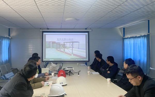 陜煤建設(shè)銅煤公司利用BIM技術(shù)指導(dǎo)真石漆施工