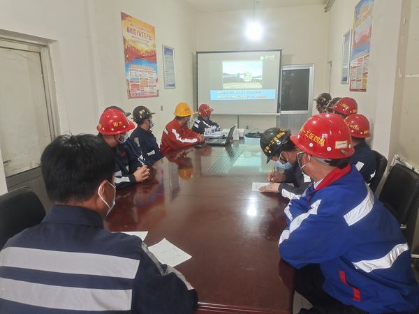 陜煤建洗選煤運營公司第二項目部：“反三違”在行動 安全生產記心間