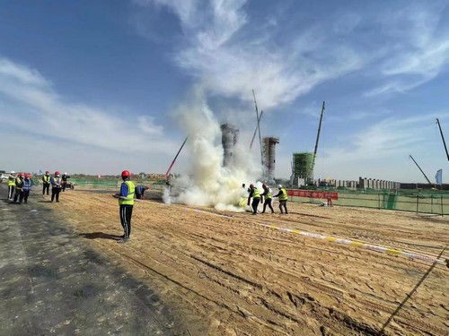 陜煤建設路橋分公司：擰緊假期“安全閥”，應急演練促安全