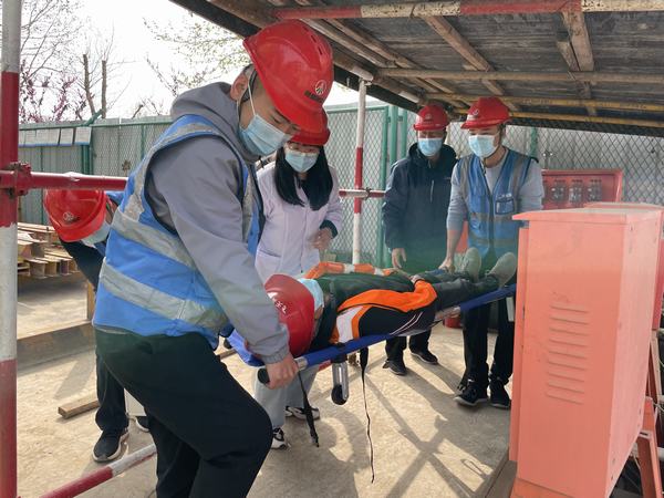 建設集團韓城分公司：黃金五月天，給你滿滿的“安全感”