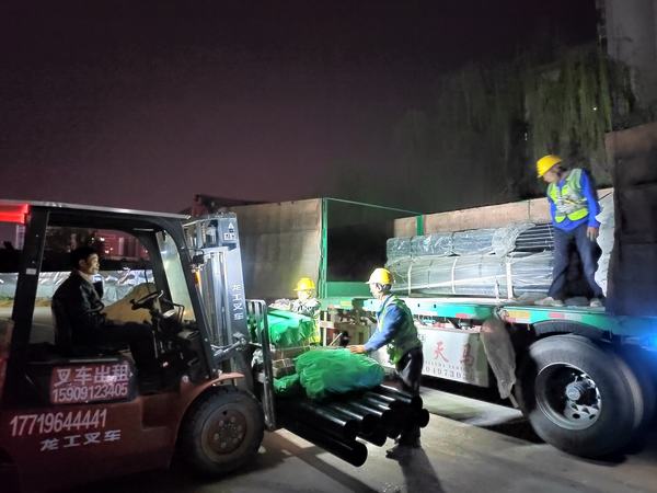 陜煤建設榆林公司第八項目部咬定工期不放松 施工大干爭先鋒