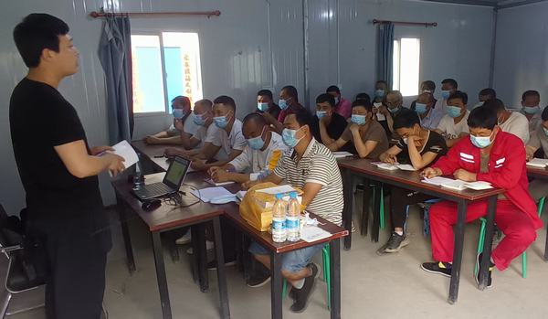 陜煤建設礦建二公司安裝項目部從嚴從細夯實安全管理