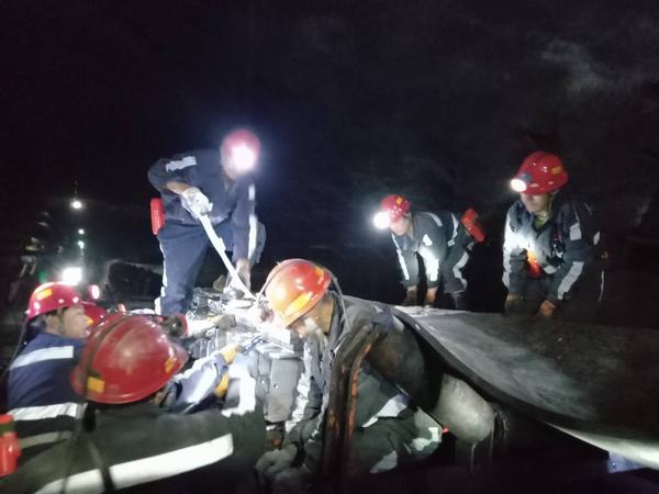 陜煤建設韓城分公司安裝三項目部高效完成檢修任務受好評