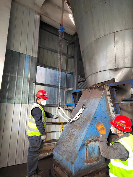 陜煤建設機電安裝公司北元化工項目部檢修項目如火如荼