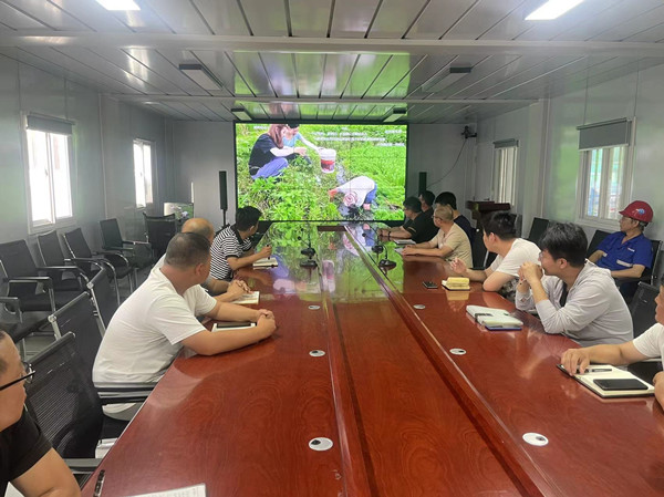 陜煤建設澄合分公司第十一項目部讓節能低碳深入人心