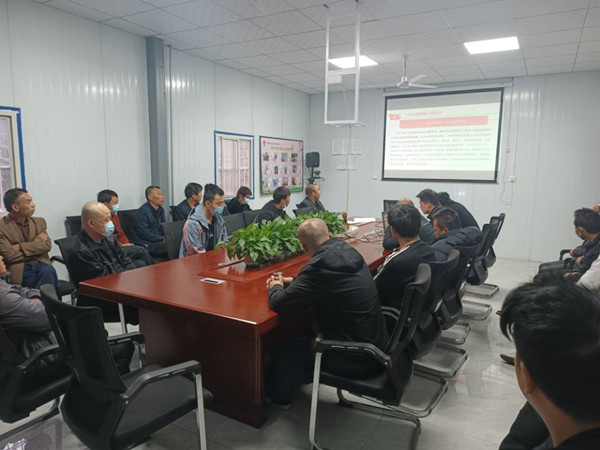 陜煤建設機電安裝公司建莊項目部“三個強化”筑牢安全防線