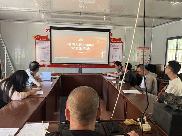 陜煤建設渭南分公司第五項目部兩項舉措強化安全管理，加強安全生產再升級