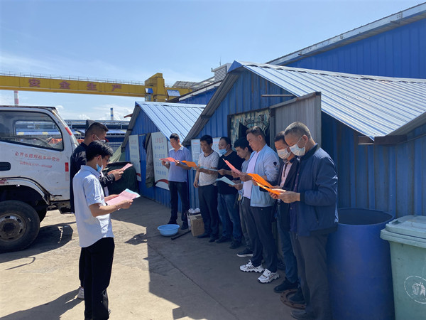 陜煤建設澄合分公司各單位“崗前保安全”激發青年助力