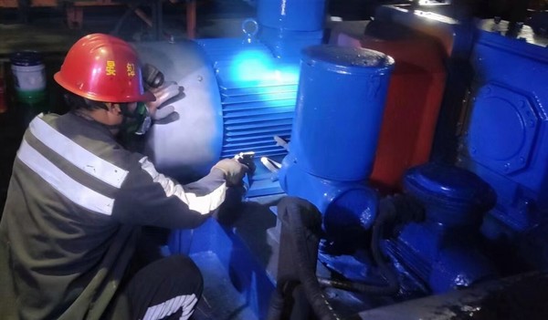 陜煤建設洗選煤運營公司澄合山陽運營項目部：為生產系統“穿上安全色”