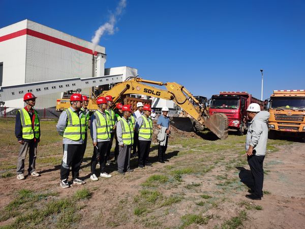 陜煤建設天工公司承建的資源綜合利用填平補齊技改項目公輔系統正式開工