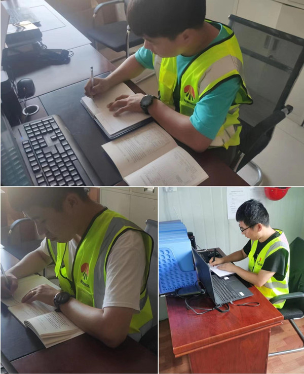 陜煤建設咸陽分公司第六項目部：強化日常學習、提高崗位技能