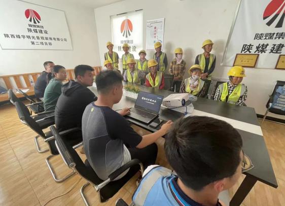 陜煤建設綠宇公司：普及職業病防治 “為健康添彩”