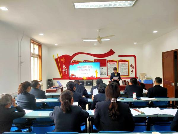  陜煤建設銅煤公司為黨員干部敲響警示鐘打好預防針