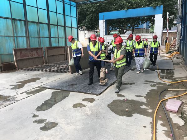 陜煤建設韓城分公司土建二項目部：“汛”速行動，步步設防戰雨期