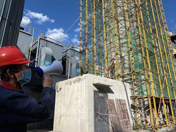 陜煤建設韓城分公司土建第五項目部：傳遞安全之聲 給你最強“安全感”