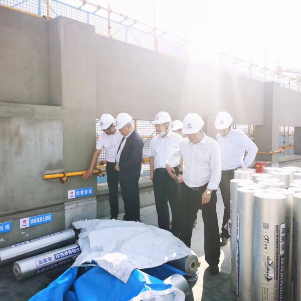 榆北煤業領導受邀到建設集團黨校項目觀摩交流