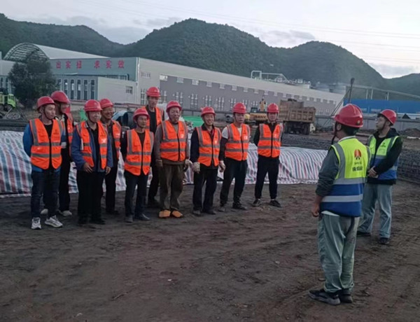 陜煤建設(shè)咸陽分公司第九項(xiàng)目部：多措并舉，筑牢安全生產(chǎn)防線