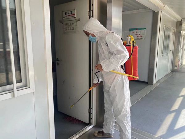 陜煤建設天工公司土建五部：防疫就是命令，防控就是責任