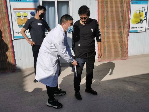 陜煤建設礦建二公司王峰項目部：專業醫護講解 守護生命安全