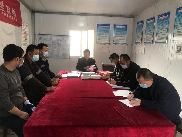 陜煤建設天工公司瑞能礦建項目部扎實做好NOSA管理風險辨識  提升安全操作技能