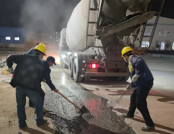 陜煤建設機電安裝公司：快馬加鞭促施工