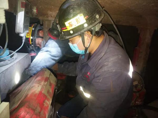 陜煤建設礦建二公司王峰項目部：春節我在崗 大家請放心