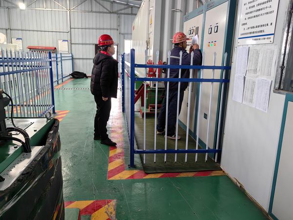 陜煤建設礦建二公司組織開展“拉網式”安全檢查