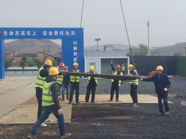 陜煤建設(shè)天工公司土建第一項目部承建的漢陰縣實驗中學二期建設(shè)工程項目現(xiàn)場啟動儀式正當時