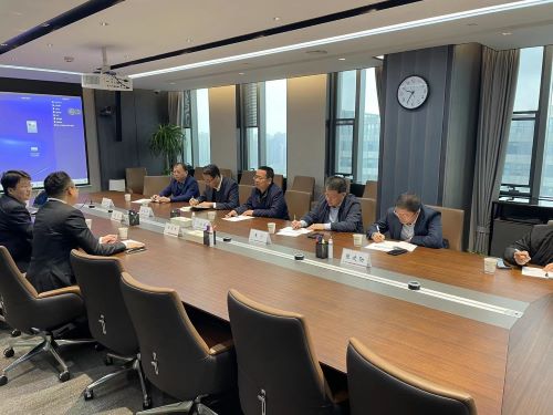 陜煤建設集團與高科集團座談交流