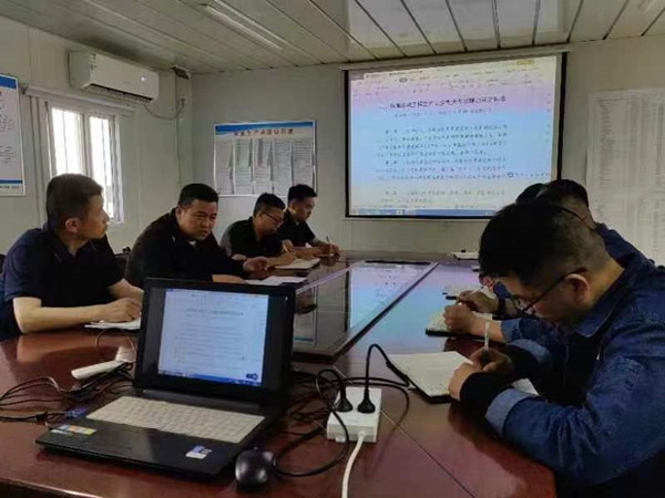 陜煤建設(shè)漢中分公司“零三違、防事故、除隱患、保安全” 主題活動(dòng)如火如荼進(jìn)行中