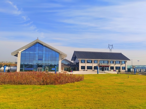 榆林市西沙七萬(wàn)噸水廠工地掠影