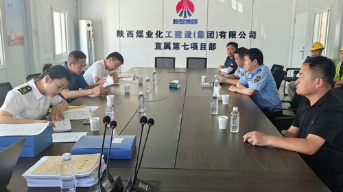 榆林市發改委黨組成員、副主任王雷濤一行蒞臨中共榆林市委黨校新校區建設項目檢查指導工作