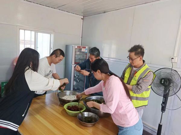 陜煤建設天工公司土建二部：一“粽”濃情，一“粽”鄉愁