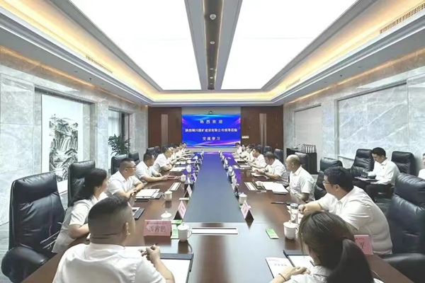 陜煤建設銅煤公司赴陜建五建集團三公司 開展對標交流