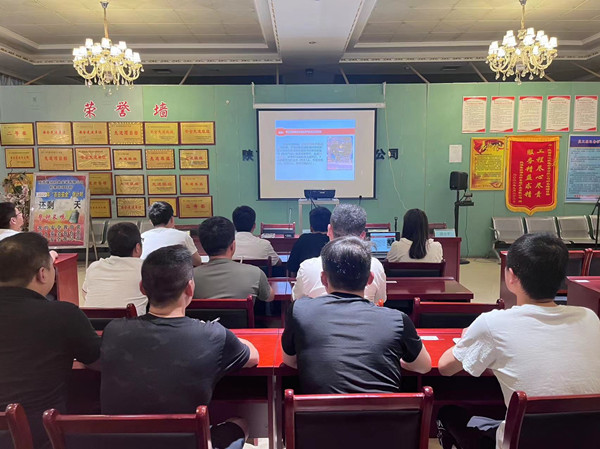 陜煤建設機電安裝公司檸條塔項目部：兩到位上緊“易燃易爆”安全發條