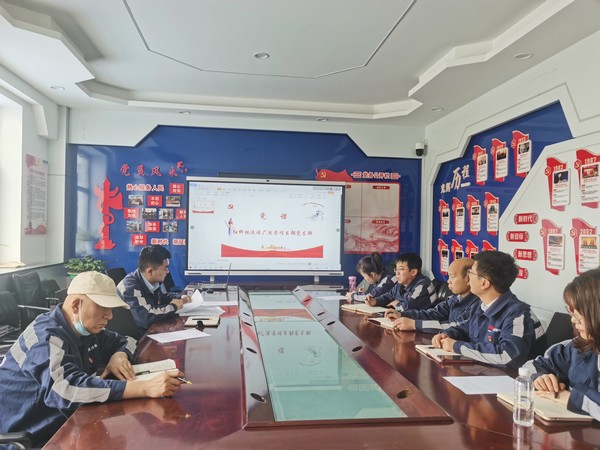 陜煤建設洗選煤運營公司紅柳林洗煤廠項目部： 發揮黨建責任鏈 扣牢安全生產鎖