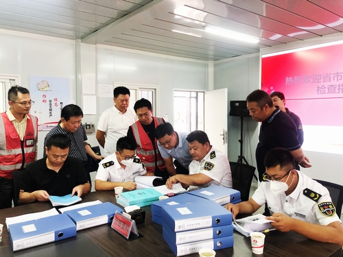 陜西省治欠辦核查組蒞臨中共榆林市委黨校(新校區(qū))建設(shè)項目督導(dǎo)檢查工作