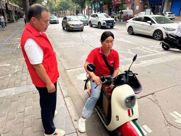 陜煤建設機電安裝公司：交通文明勸導，我們在“路”上