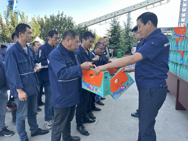 陜煤建設洗選煤運營公司澄合山陽運營項目部：中秋月圓齊歡慶，溫情關懷暖人心