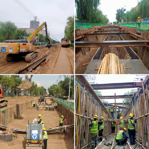 陜煤建設(shè)榆林市上郡路提升改造項目：雙節(jié)假期“不打烊” 項目建設(shè)“再提速”