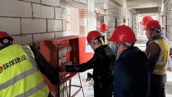 陜煤建設銅煤公司第八項目部：積極開展百日安全生產規范行活動