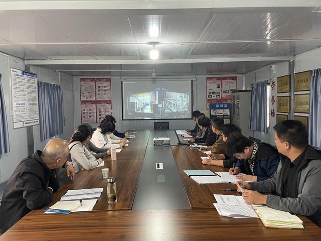 陜煤建設韓城分公司土建六項目部：為安全“狂飆” 讓生產“安心”