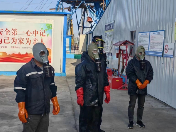 陜煤建設(shè)礦建三公司：開(kāi)練！直擊氨泄漏應(yīng)急演練現(xiàn)場(chǎng)