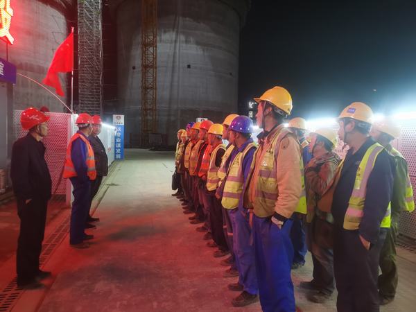 陜煤建設(shè)天工公司彬長(zhǎng)660MWCFB示范電廠工程項(xiàng)目部：凝心聚力拼百日，齊抓共管保安全