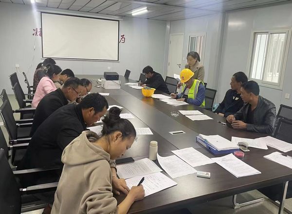 陜煤建設天工公司土建十一部：迸發合力  筑牢安全生產防線