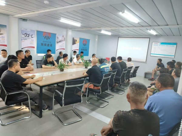 陜煤建設機電安裝公司：直面高溫挑戰，確保工程安全高效