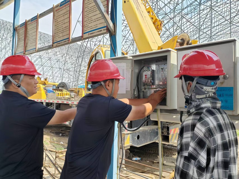 陜煤建設天工公司新疆第一項目部：四步驟，“汛”速筑牢安全堤