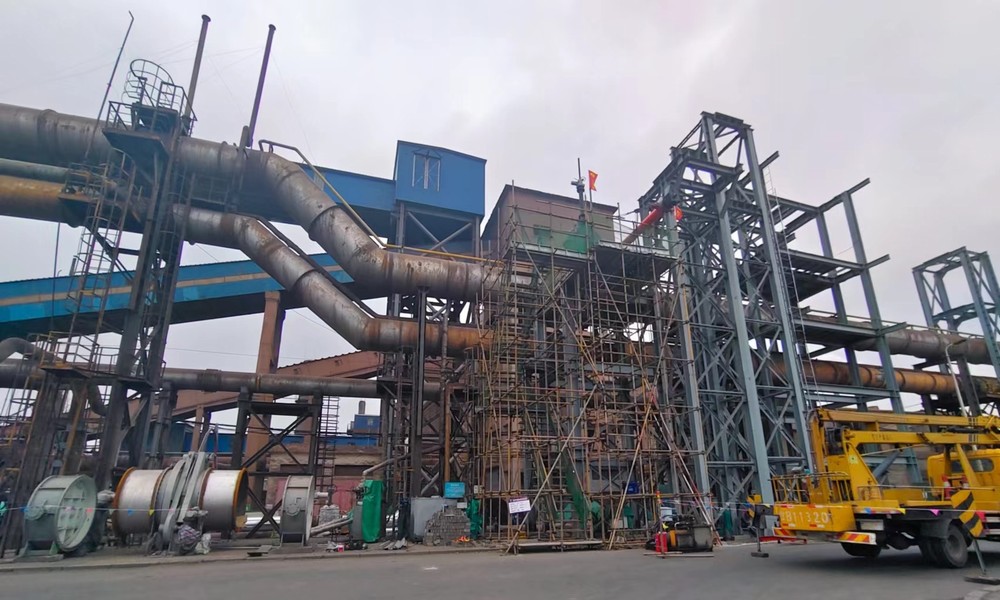 陜煤建設(shè)西北分公司：高爐煤氣帶壓開(kāi)孔成功實(shí)施