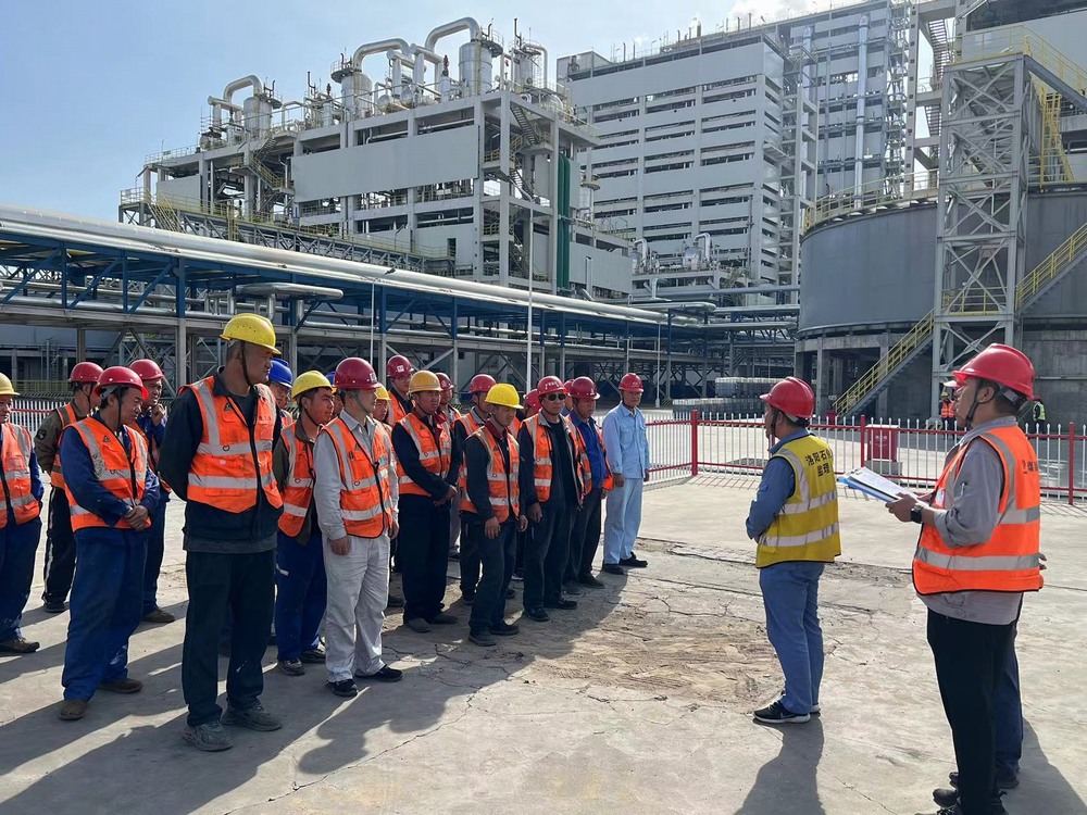 陜煤建設天工公司土建第五項目部：國慶安全“不打烊”  打響“百安”攻堅戰